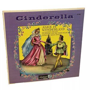 Jack Arthur & Toby Dean Cinderella Alice In Wonderland Diplomat 5003 FAIR LP